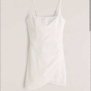 NWT Abercrombie Scoopneck Wrap Mini Dress XSP